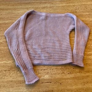 Lilac Sweater Abercrombie & Fitch XS
